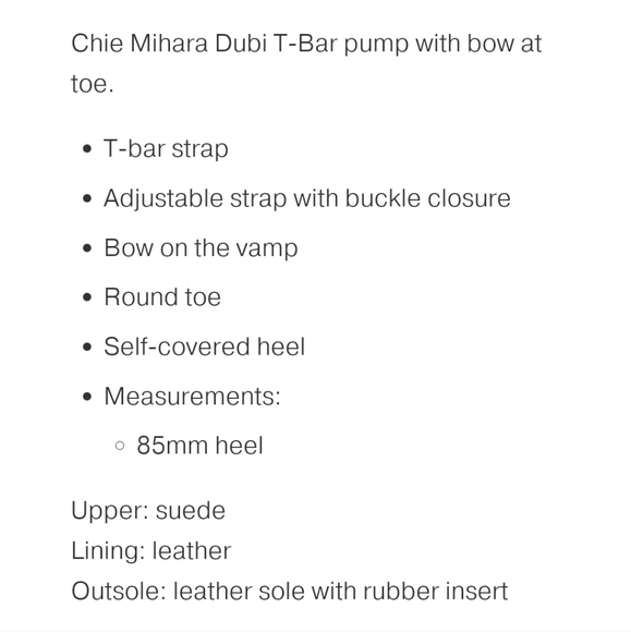 Chi Mihara Suede Pumps w/ black bow tie - Picture 9 of 12